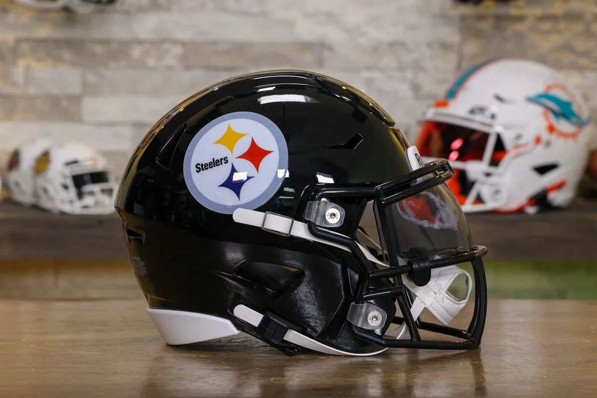 Pittsburgh Steelers Riddell SpeedFlex Mid-Size Helmet – Green
