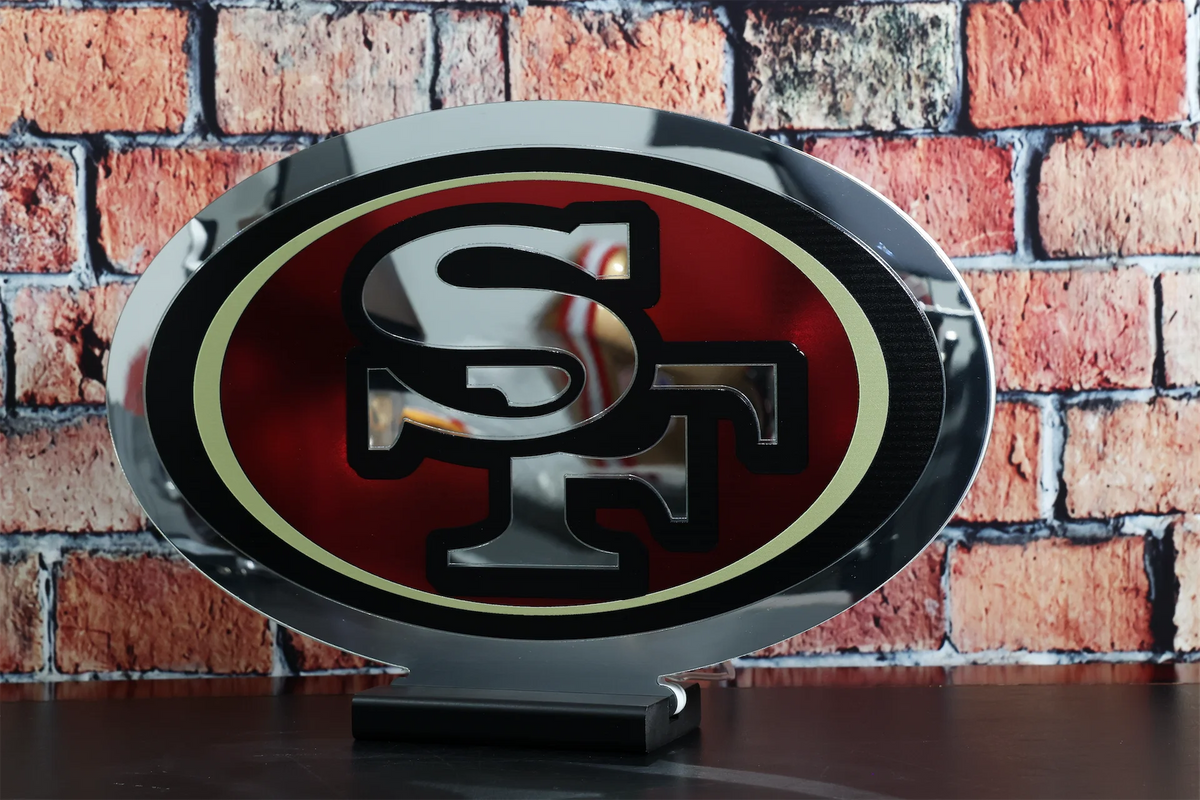 NFL LED インフィニティ ロゴ ライト - サンフランシスコ 49ers NFL LED インフィニティ ロゴ ライト - サンフランシスコ 49ers