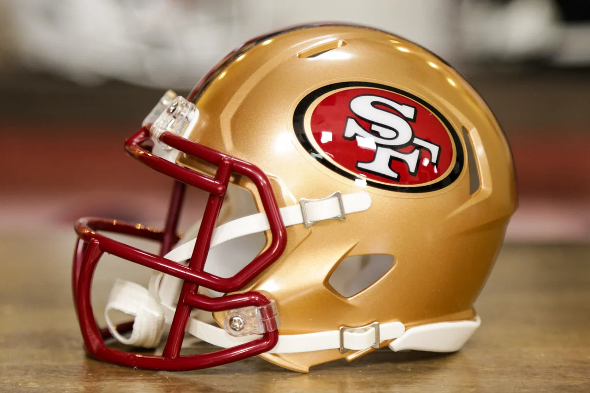 サンフランシスコ 49ers リデル スピード ミニ ヘルメット - 1996-2008