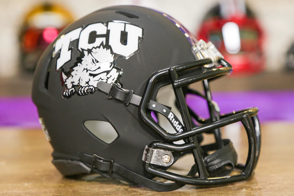 TCU Horned Frogs Riddell Speed Mini Helmet