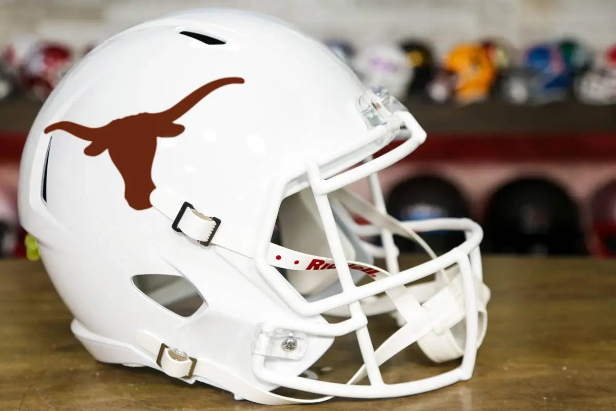 Riddell Replica Full Size Speed Style Texas Longhorns Helmet