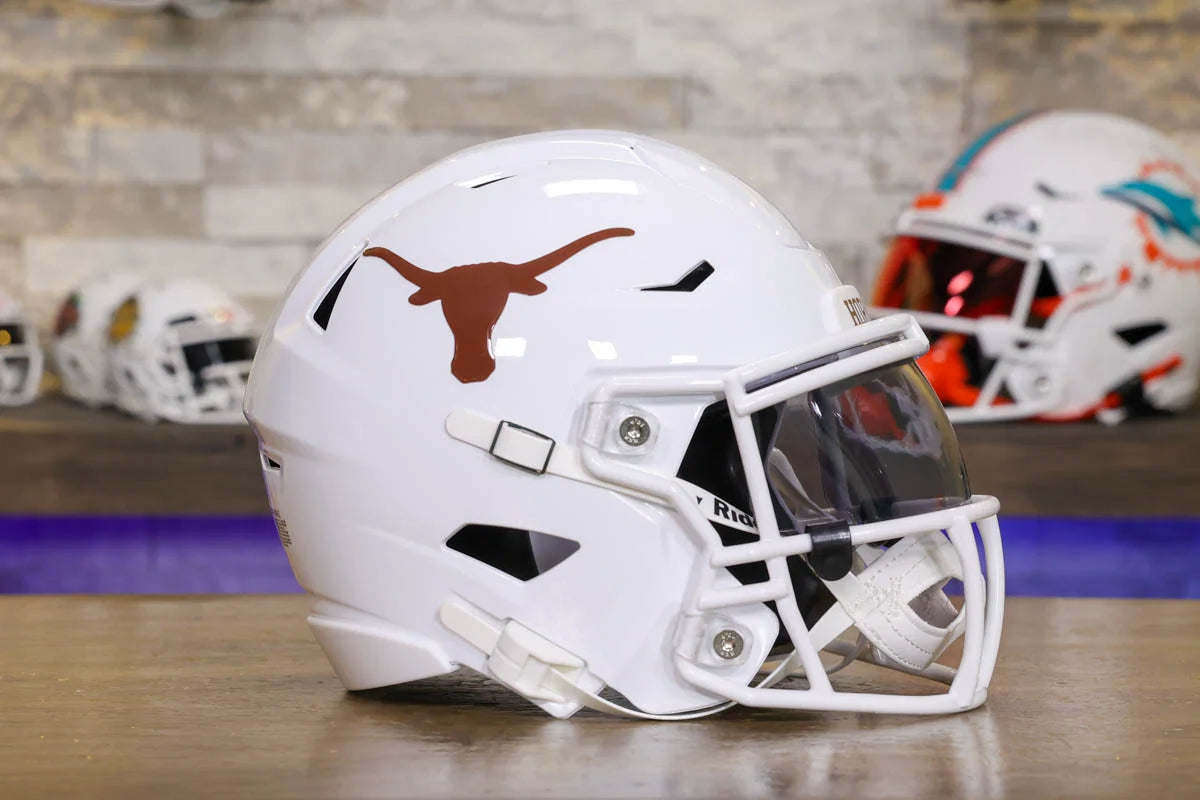 Texas Longhorns Riddell SpeedFlex Mid-Size Helmet – Green Gridiron, Inc