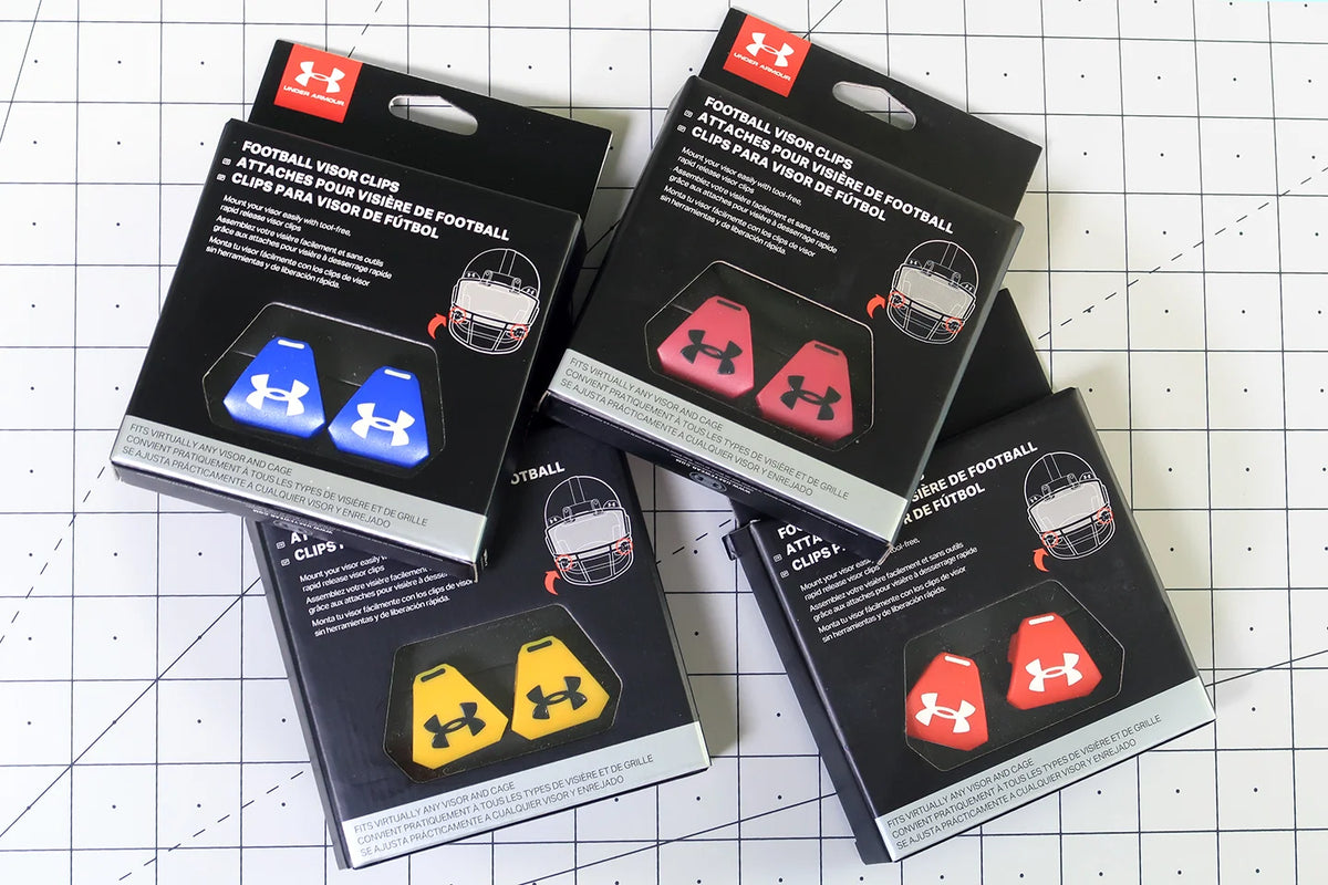 ag2 football helmet clips Schutt Sports Grip Clip KIT KIT Elevate your football experience with the revolutionary SLEEFS Football Helmet Visor Quick Clips Mini Football Helmet Visor UA