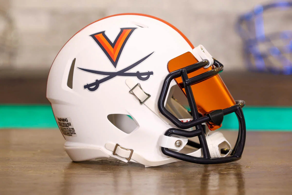 cavs football helmet Virginia Cavaliers Riddell Speed Mini Helmet