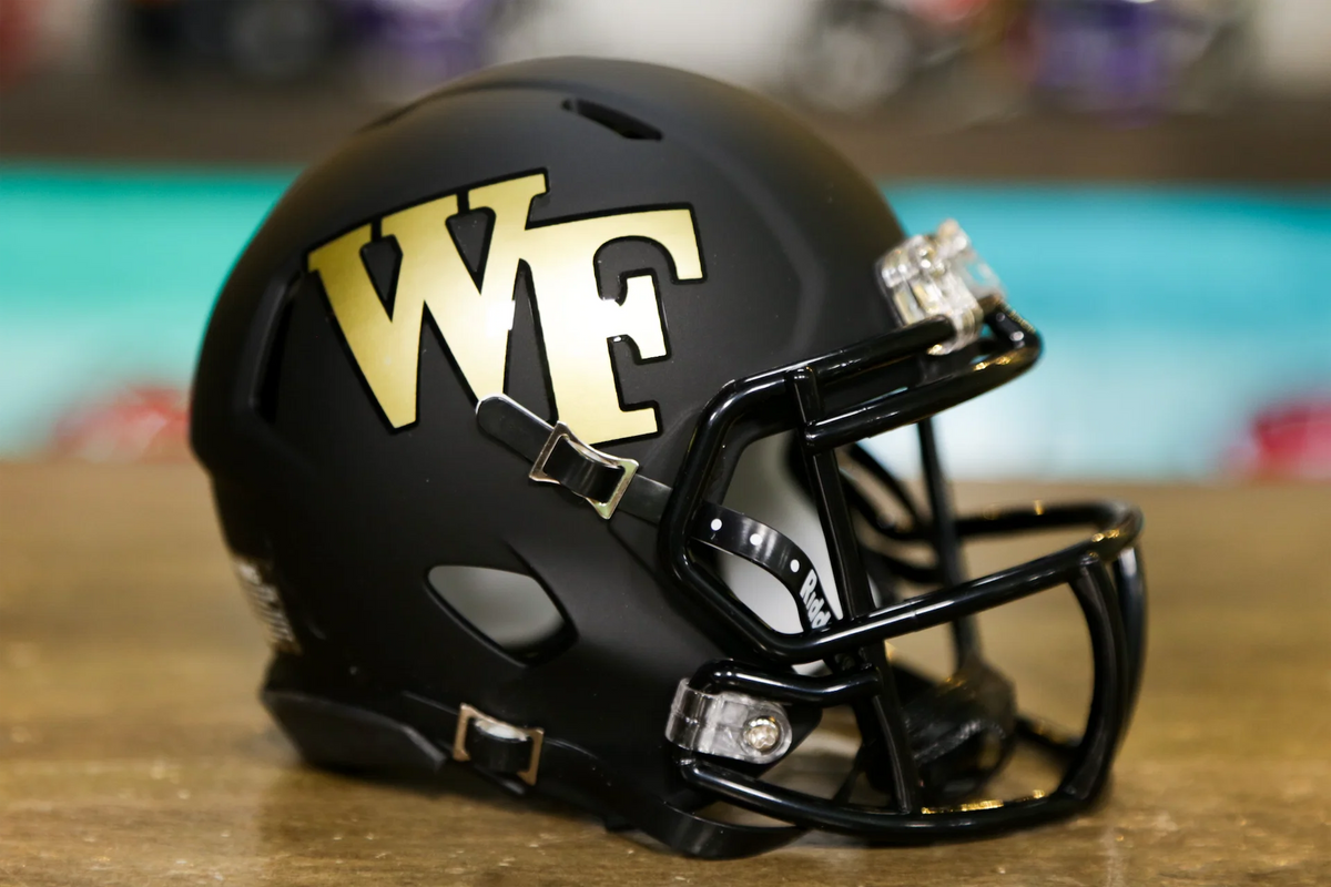 Wake Forest Demon Deacons Riddell Speed Mini Helmet