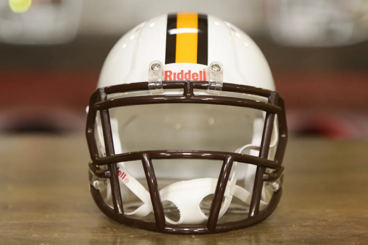 Wyoming Cowboys Riddell Speed Mini Helmet