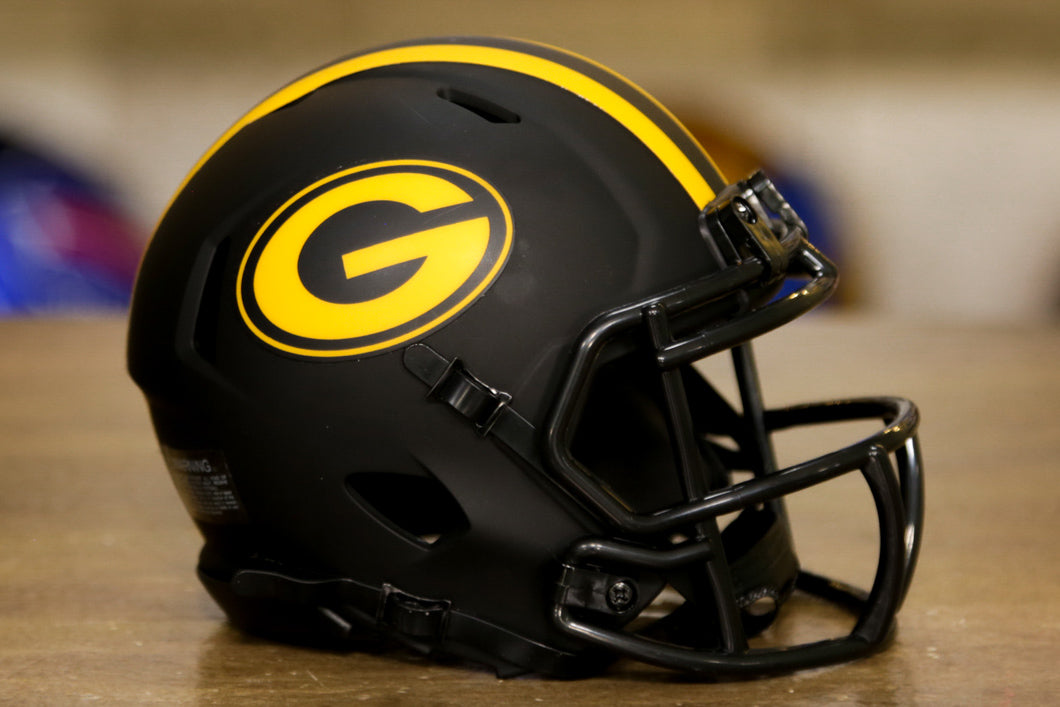 Green Bay Packers Riddell Speed Mini Helmet - Eclipse