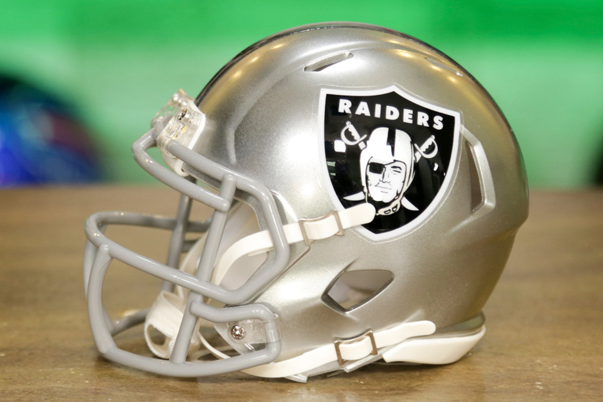 Riddell Mini Football Casque - NFL Speed Oakland Raiders
