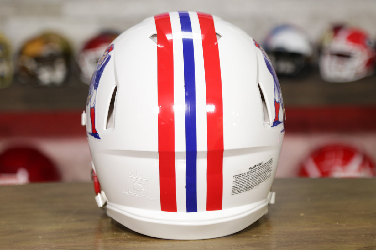 New England Patriots Replica Speed 1990 - 1992, Throwback Helmets, NFL, Collectibles, Open Catalogue