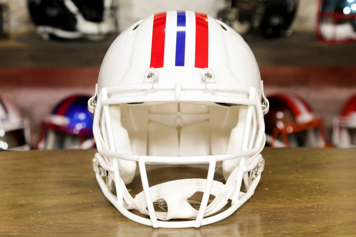 New England Patriots Riddell Speed Replica Helmet - 1982-1989
