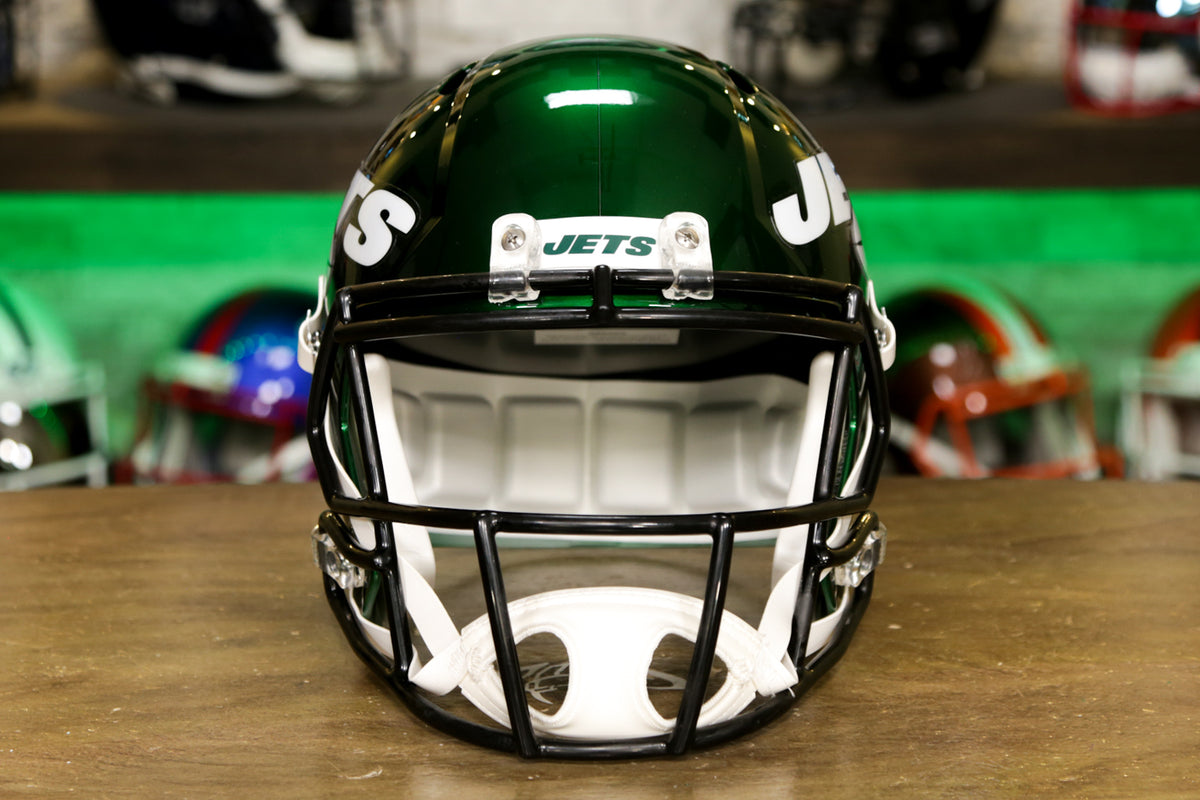 New York Jets Riddell Speed Replica Helmet - Alternate – Green