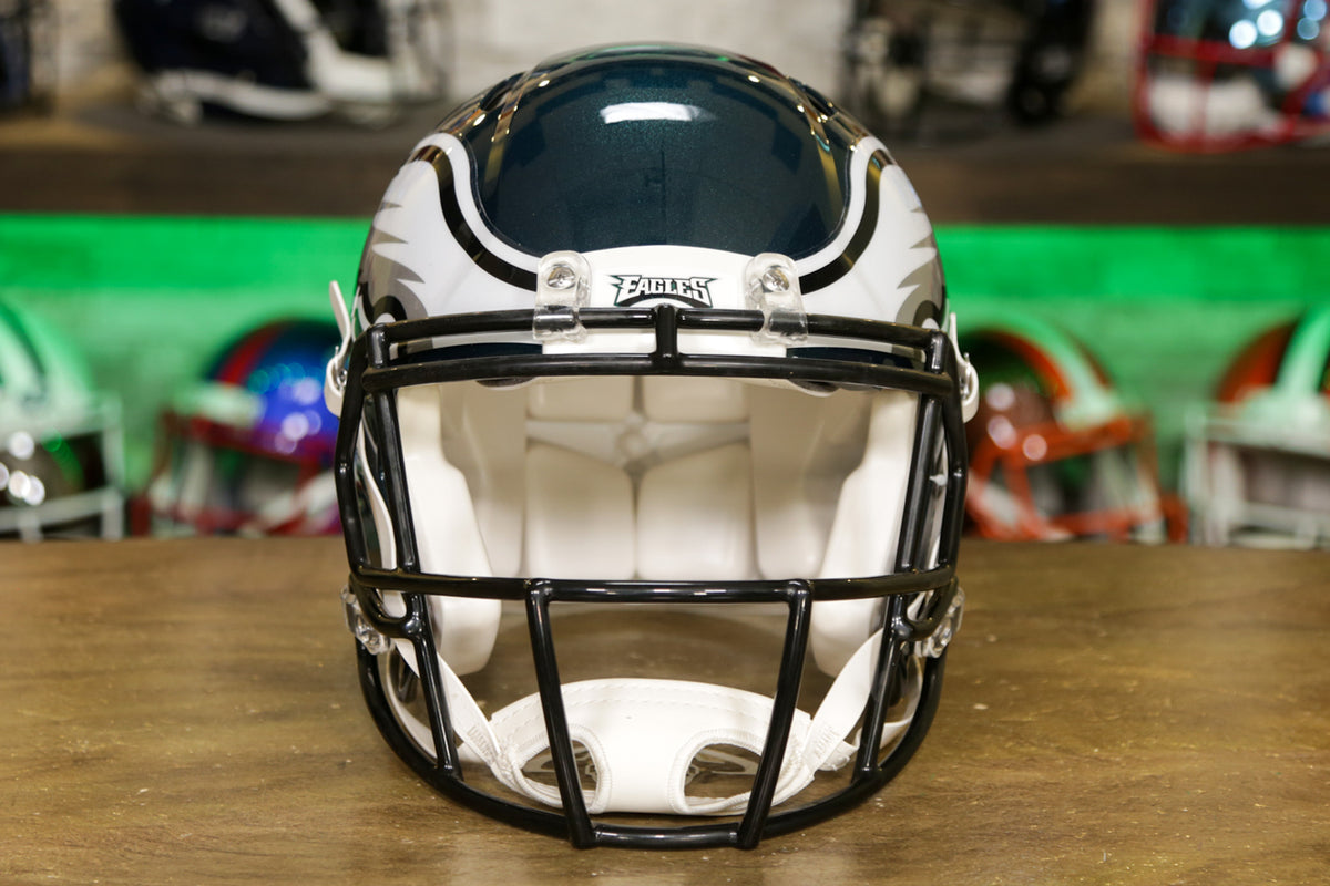 Philadelphia Eagles Riddell Speed Authentic Helmet – Green