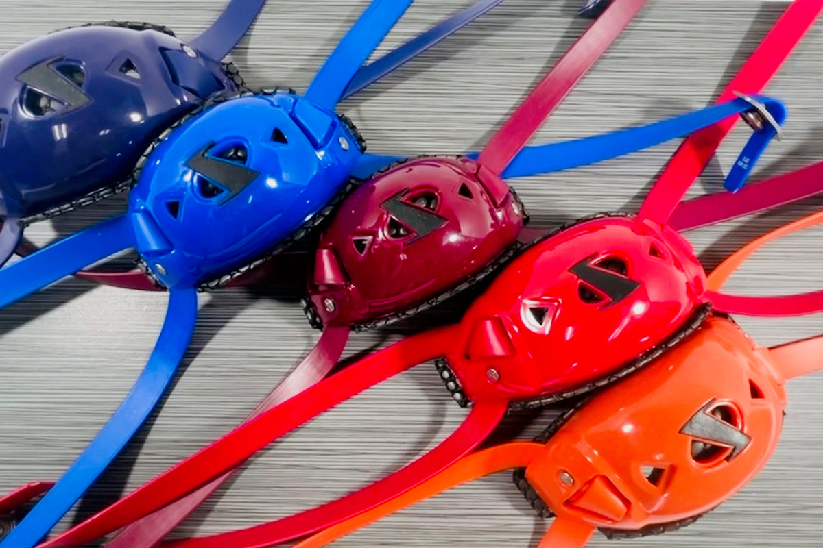 SportStar Victory TRex Hurricane Chinstraps Buckles Green Gridiron