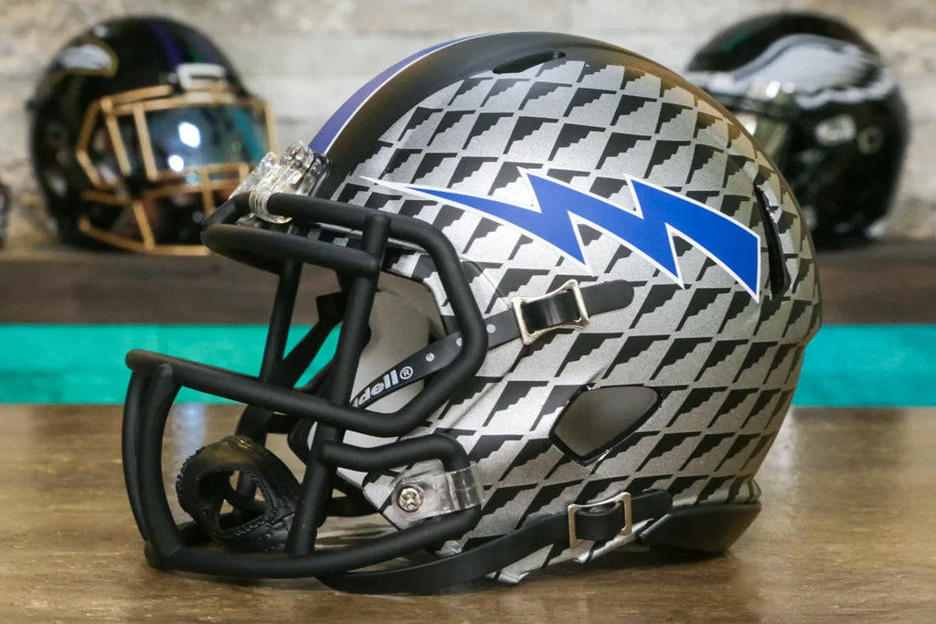 bike air football helmets Air Force Falcons NCAA Mini Speed Football Helmet B2 Bomber
