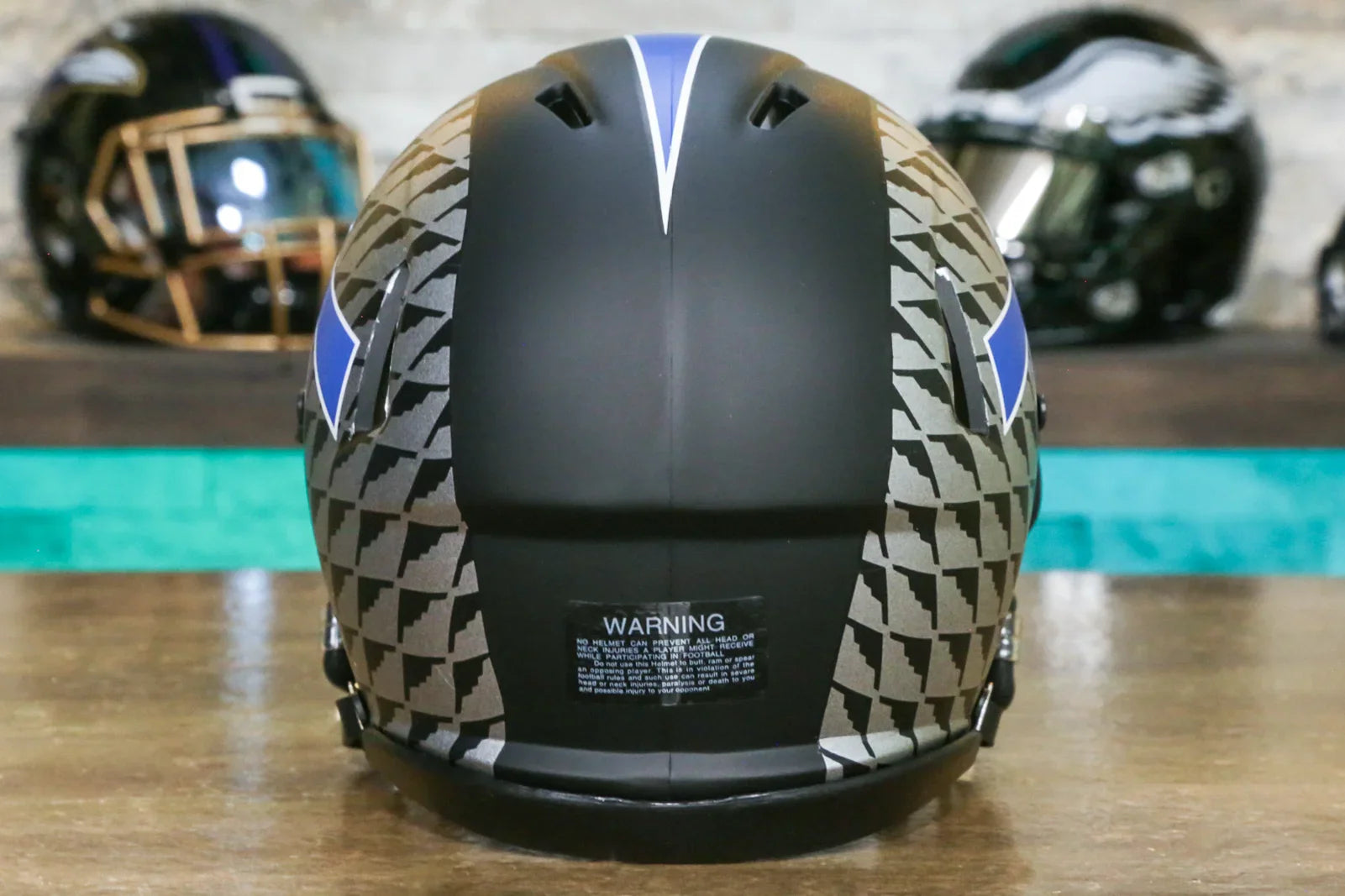 Air Force Falcons NCAA Mini Speed Football Helmet B2 Bomber