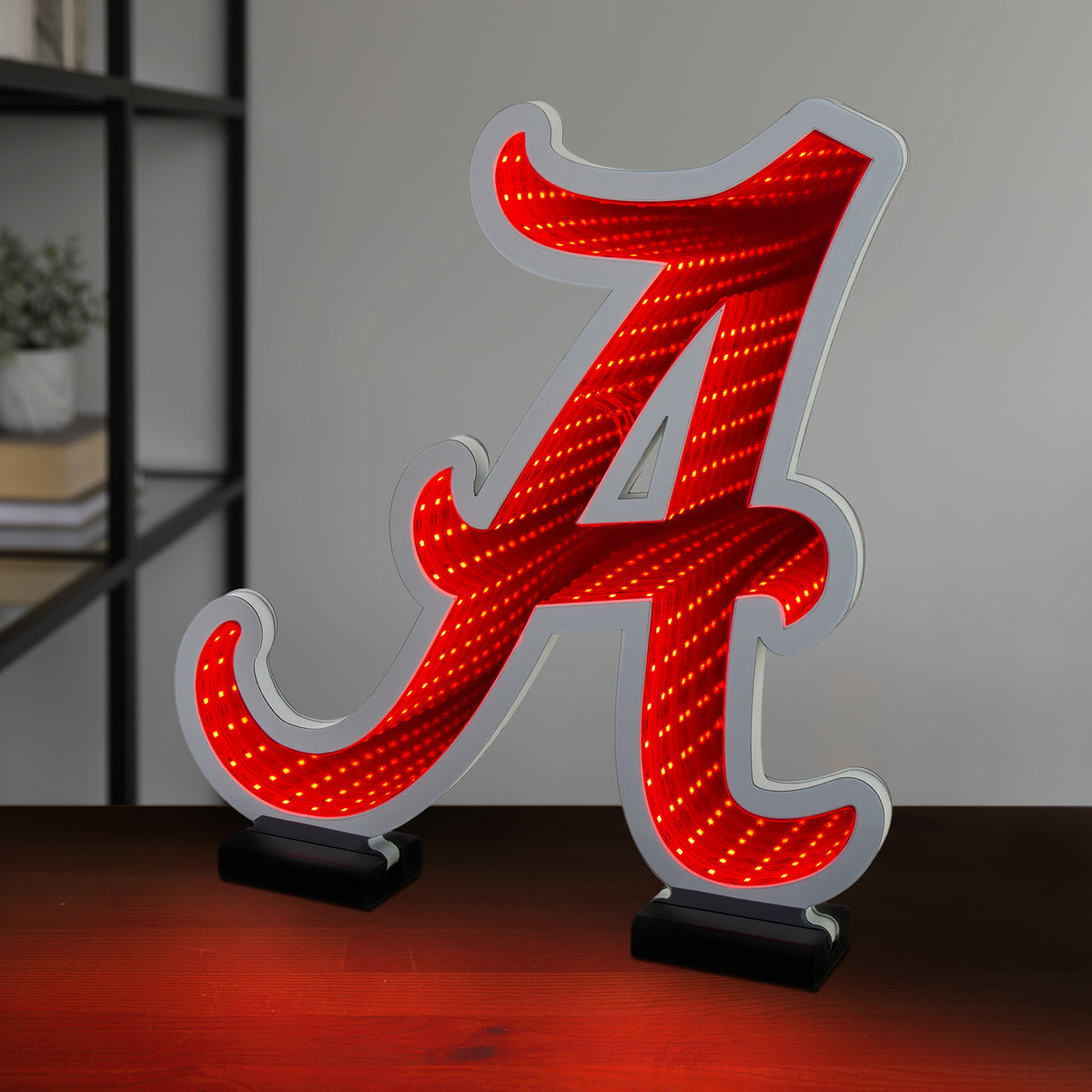 NCAA LED Infinity Logo Light - Alabama Crimson Tide – Green Gridiron, Inc.