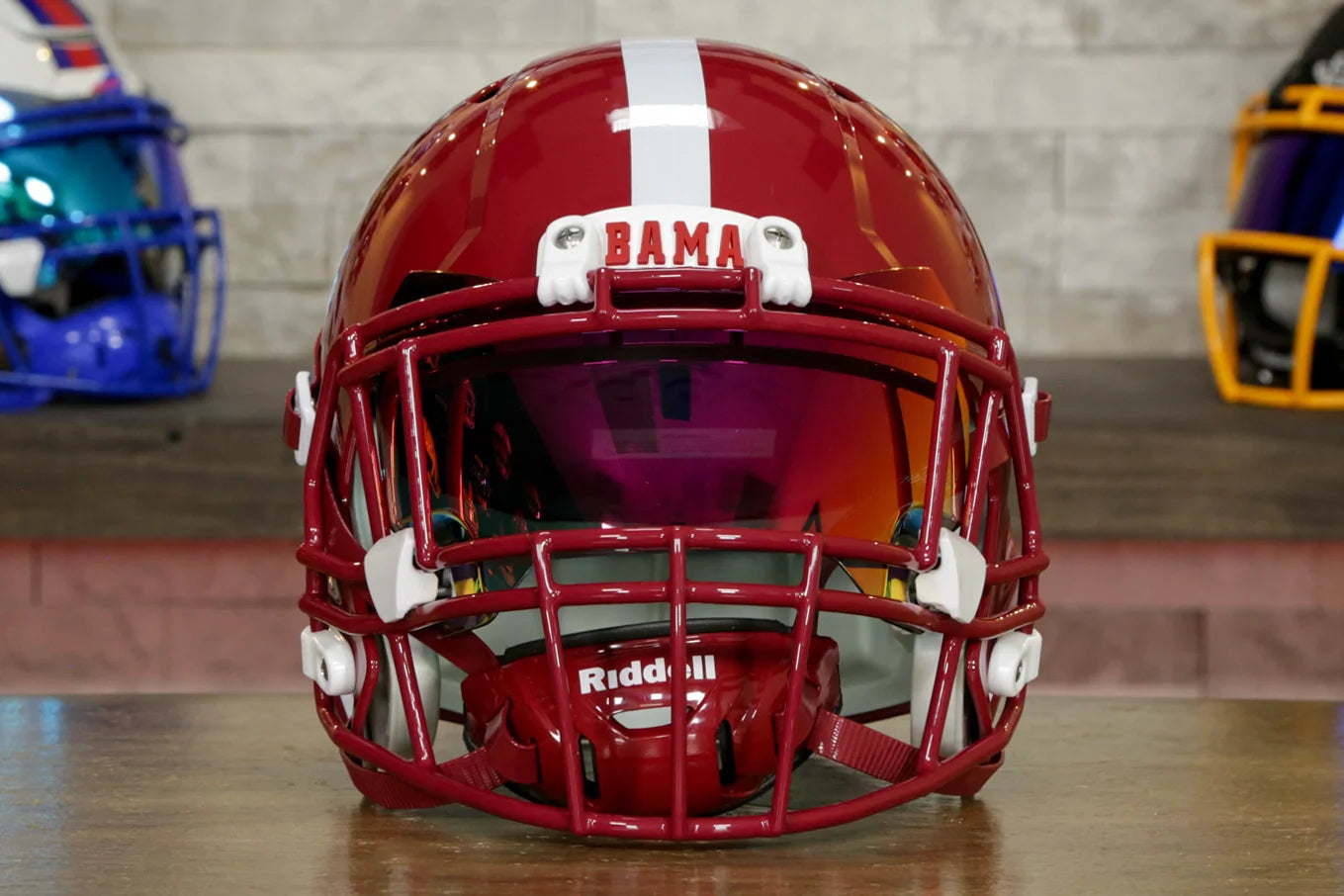 Alabama Crimson Tide Riddell Speed Display Helmet Alabama Crimson Tide Riddell Speed Display Helmet