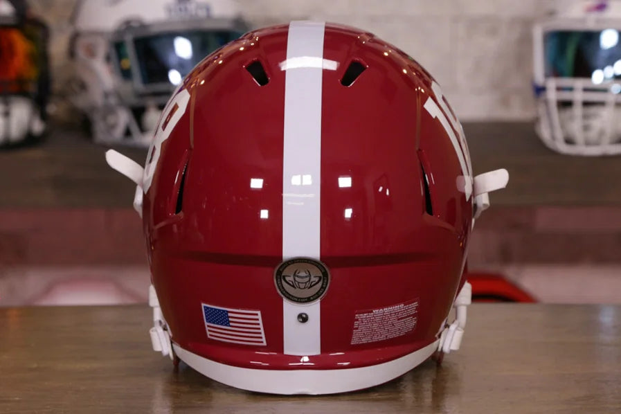 Alabama Crimson Tide Riddell Speed Display Helmet Alabama Crimson Tide Riddell Speed Display Helmet