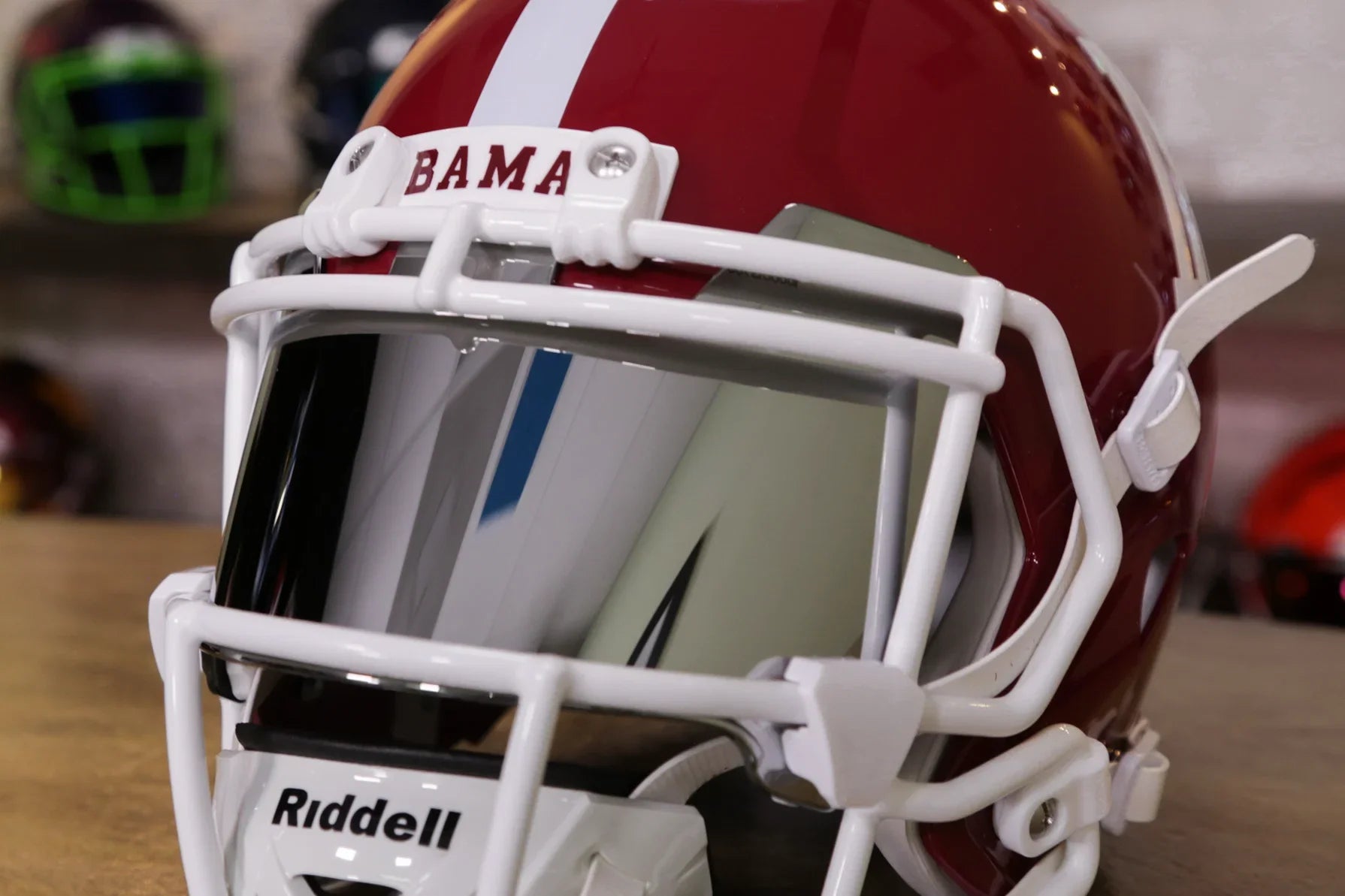 Alabama Crimson Tide Riddell Speed Display Helmet - GG Edition  display picture 1