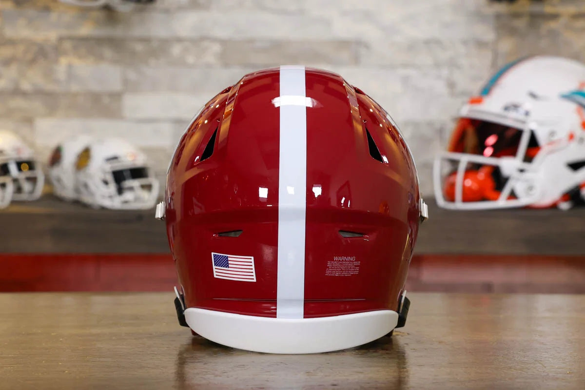 Alabama Crimson Tide Riddell SpeedFlex Mid-Size Helmet – Green Gridiron, Inc Alabama Crimson Tide Riddell SpeedFlex Mid-Size Helmet – Green Gridiron, Inc