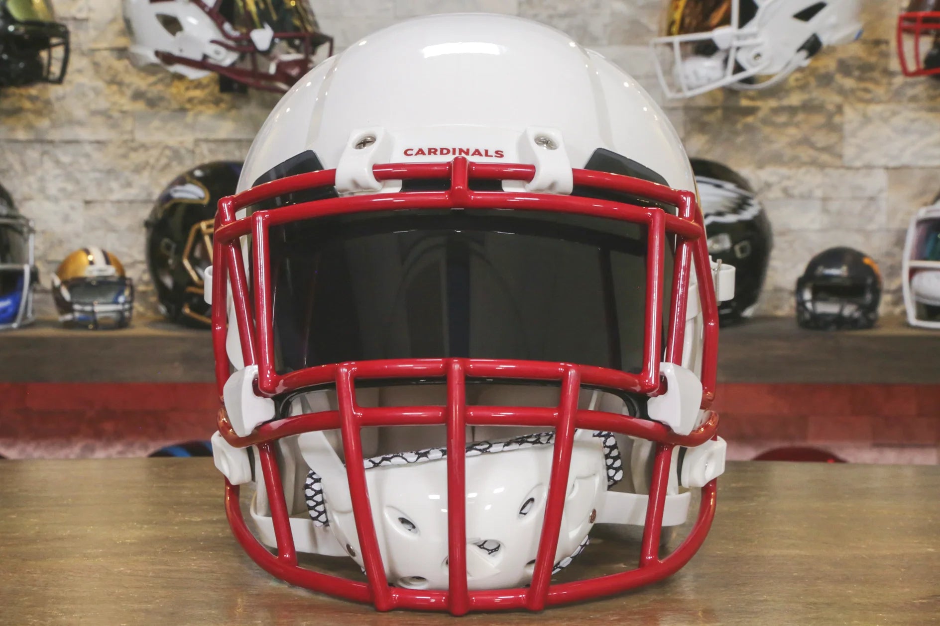 car football helmet Arizona Cardinals Riddell Speed Authentic Helmet