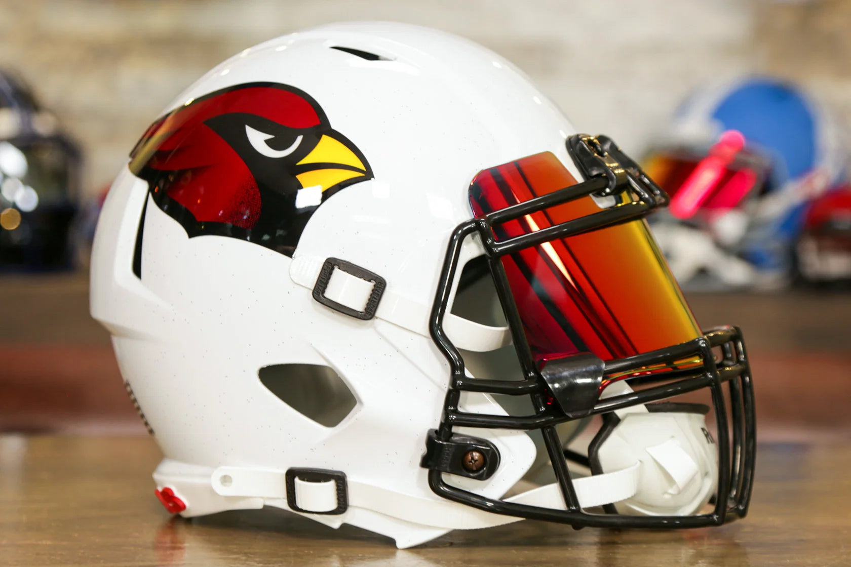 Arizona Cardinals Riddell Speed Display Helmet - GG Edition 00239 Green Gridiron, Inc. Arizona Cardinals Riddell Speed Display Helmet - GG Edition 00239 Green Gridiron, Inc.