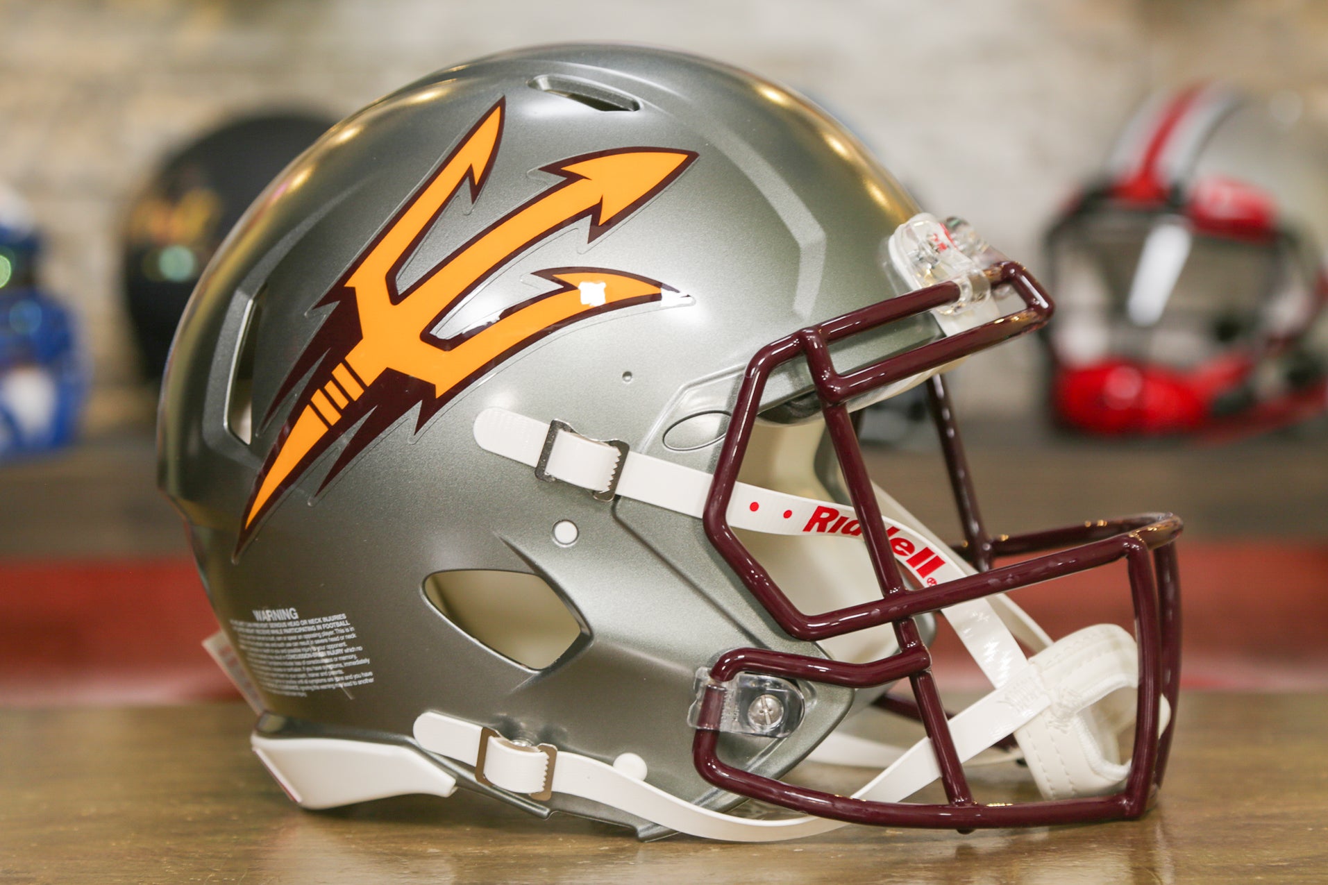 Arizona State Sun Devils Riddell Speed Authentic Helmet