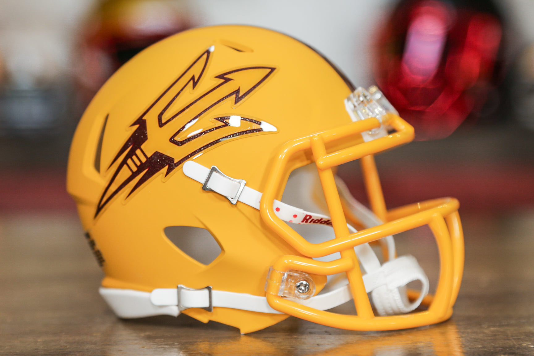 asu sun devil football helmets Arizona State Sun Devils Riddell Speed Mini Helmet