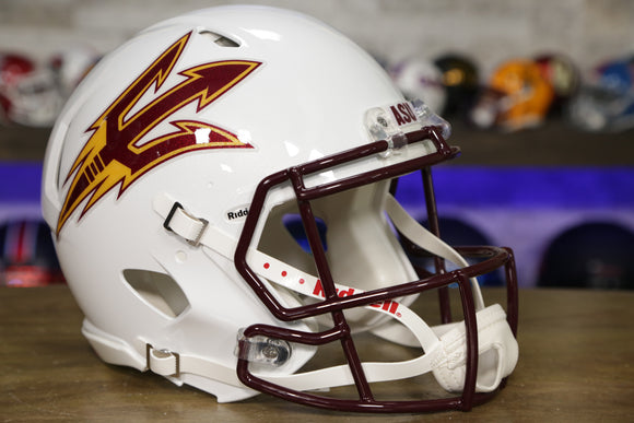 arizona football helmets for sale Arizona State Sun Devils Riddell Speed Authentic Helmet