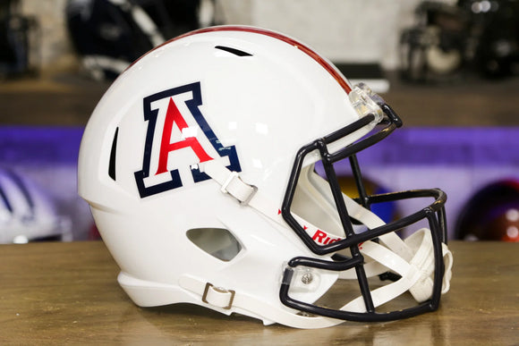 az football helmet project Arizona Cardinals Nfl Mini Ideal for autographs Notice the metallic decals on
