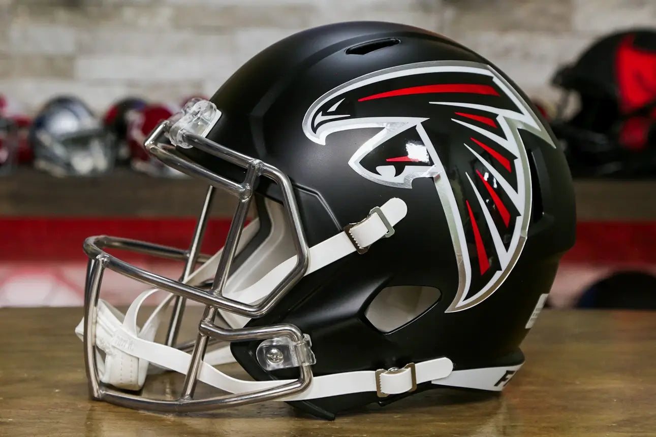 firelands falcons football helmet Riddell NFL Atlanta Falcons Speed Full Size Replica Helmet