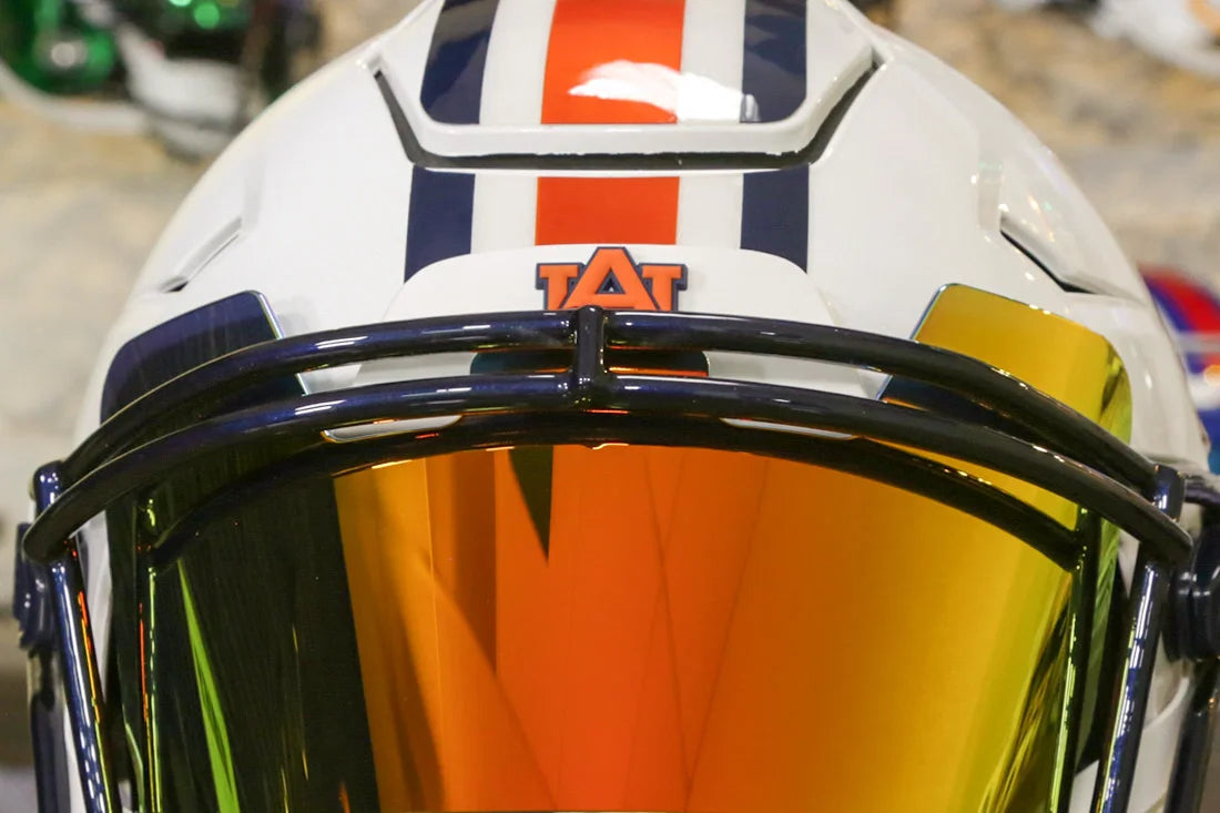 Auburn Tigers Riddell SpeedFlex Helmet - GG Edition 00461 Green Gridiron, Inc. Auburn Tigers Riddell SpeedFlex Helmet - GG Edition 00461 Green Gridiron, Inc.