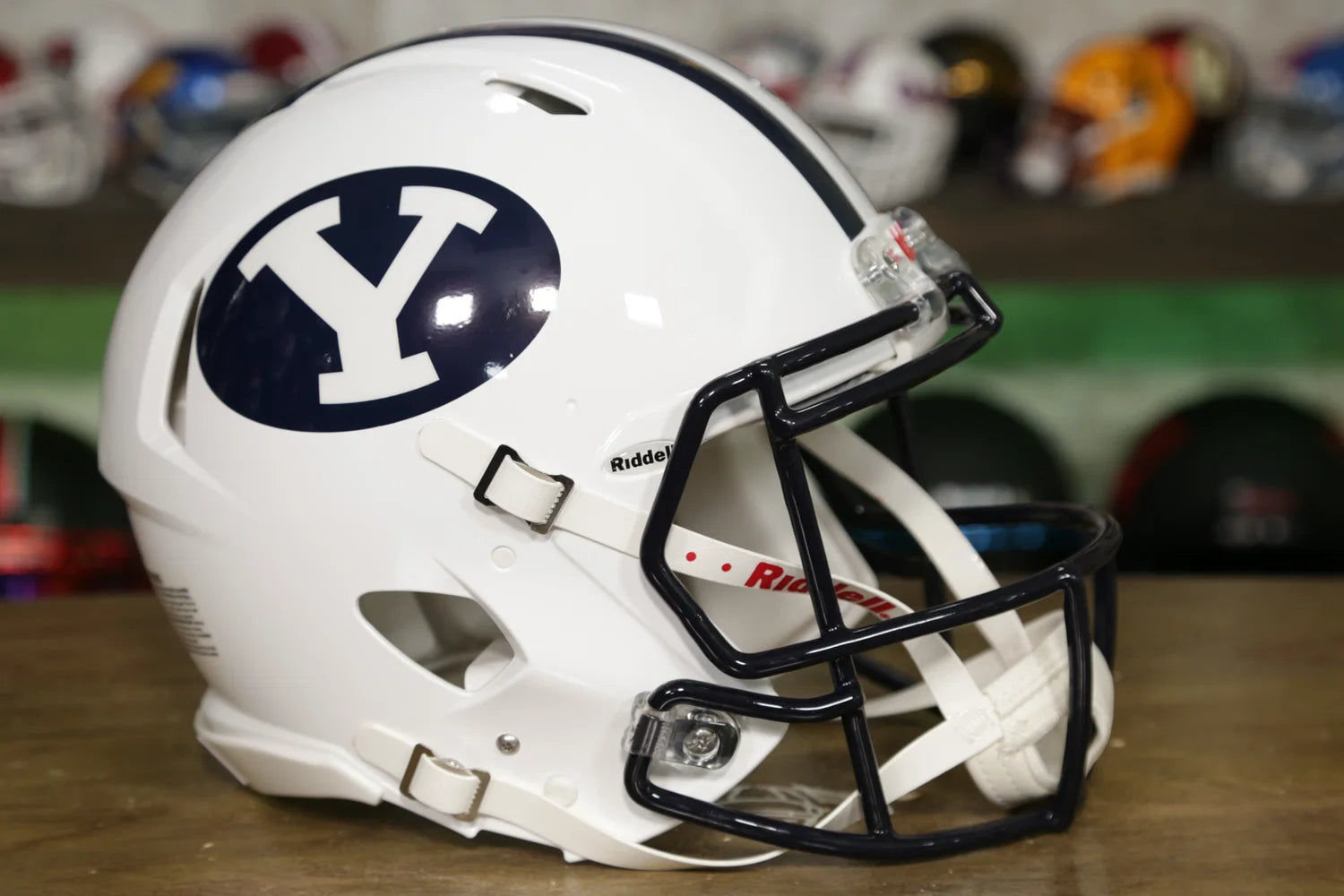authentic byu football helmet BYU Cougars Riddell Speed Authentic Helmet