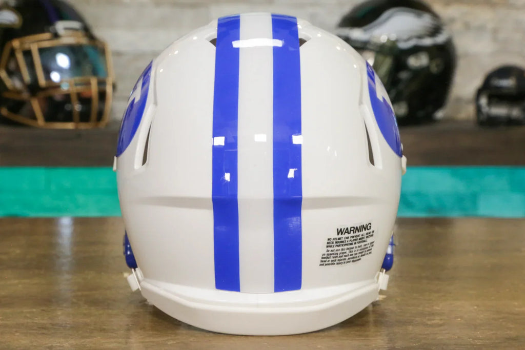 byu football helmet royal blue BYU Cougars Riddell Speed Mini Helmet