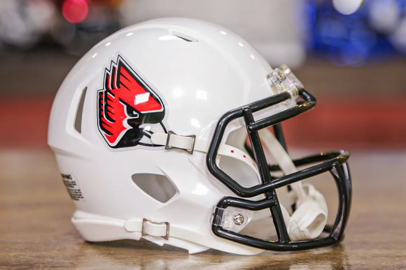 Ball State Cardinals Riddell Speed Mini Helmet – Green Gridiron, Inc