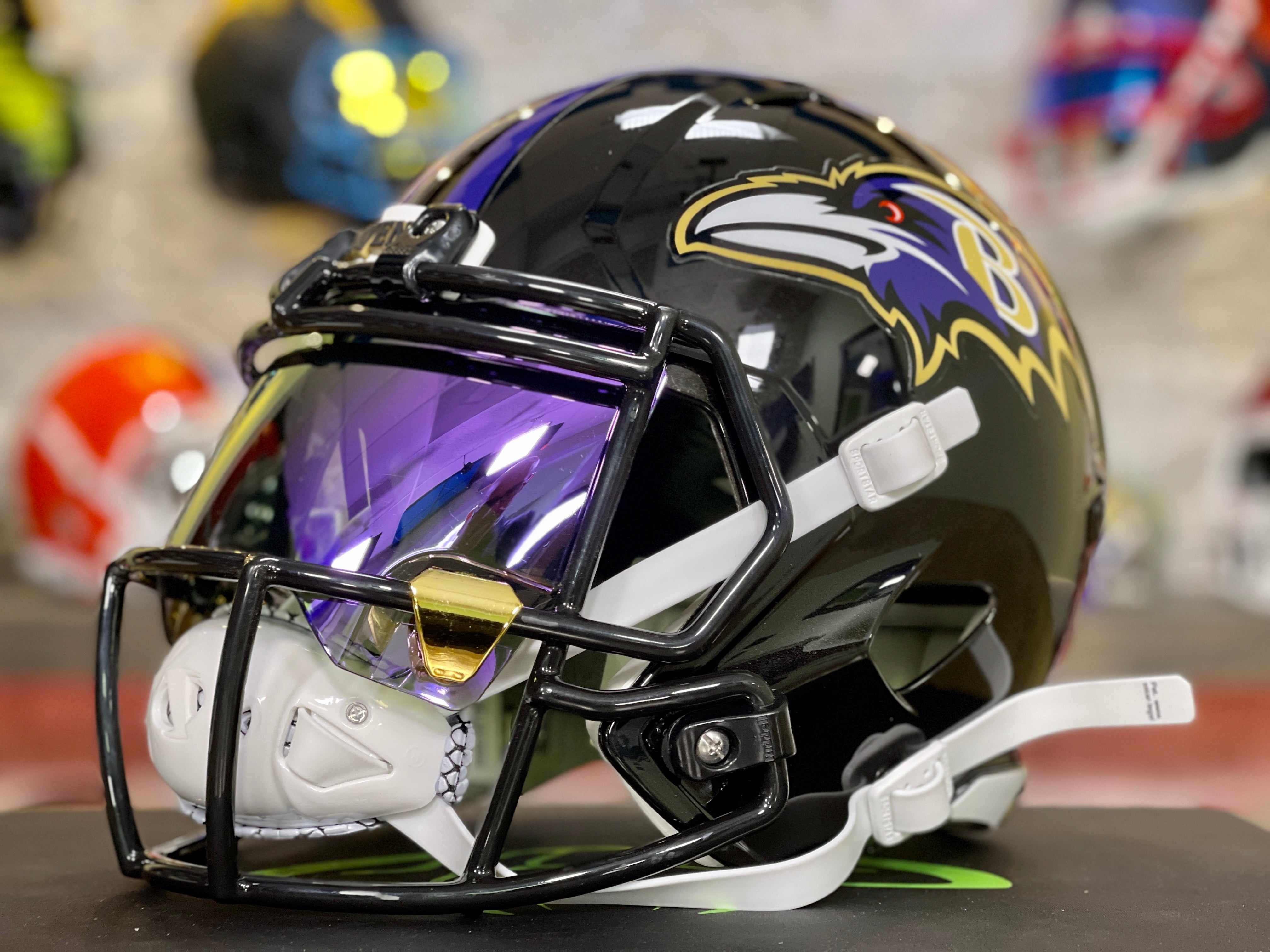 SHOC Zero G Plus Visor - Grape Ape – Green Gridiron, Inc.