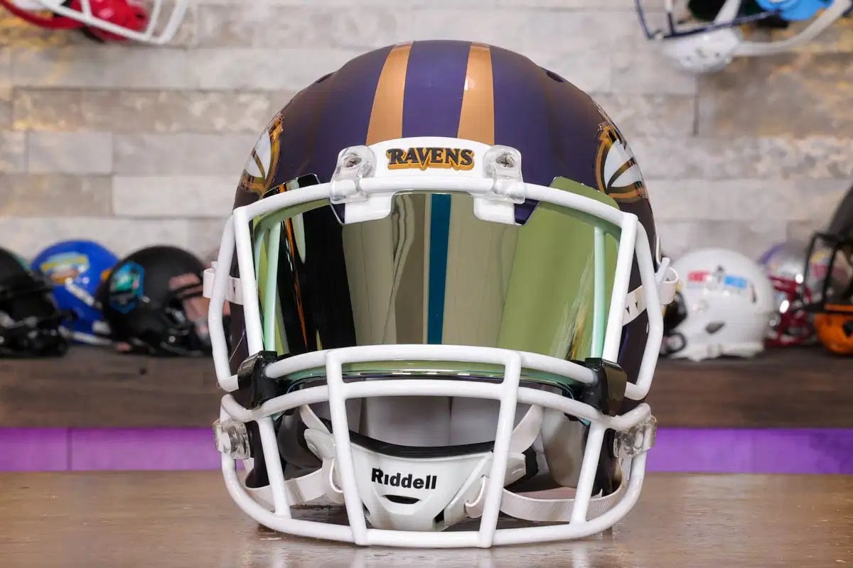 Baltimore Ravens Riddell Speed Authentic Helmet - GG Edition 04566