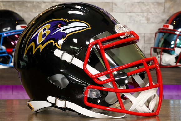 Baltimore Ravens Riddell Speed Display Helmet - GG Edition