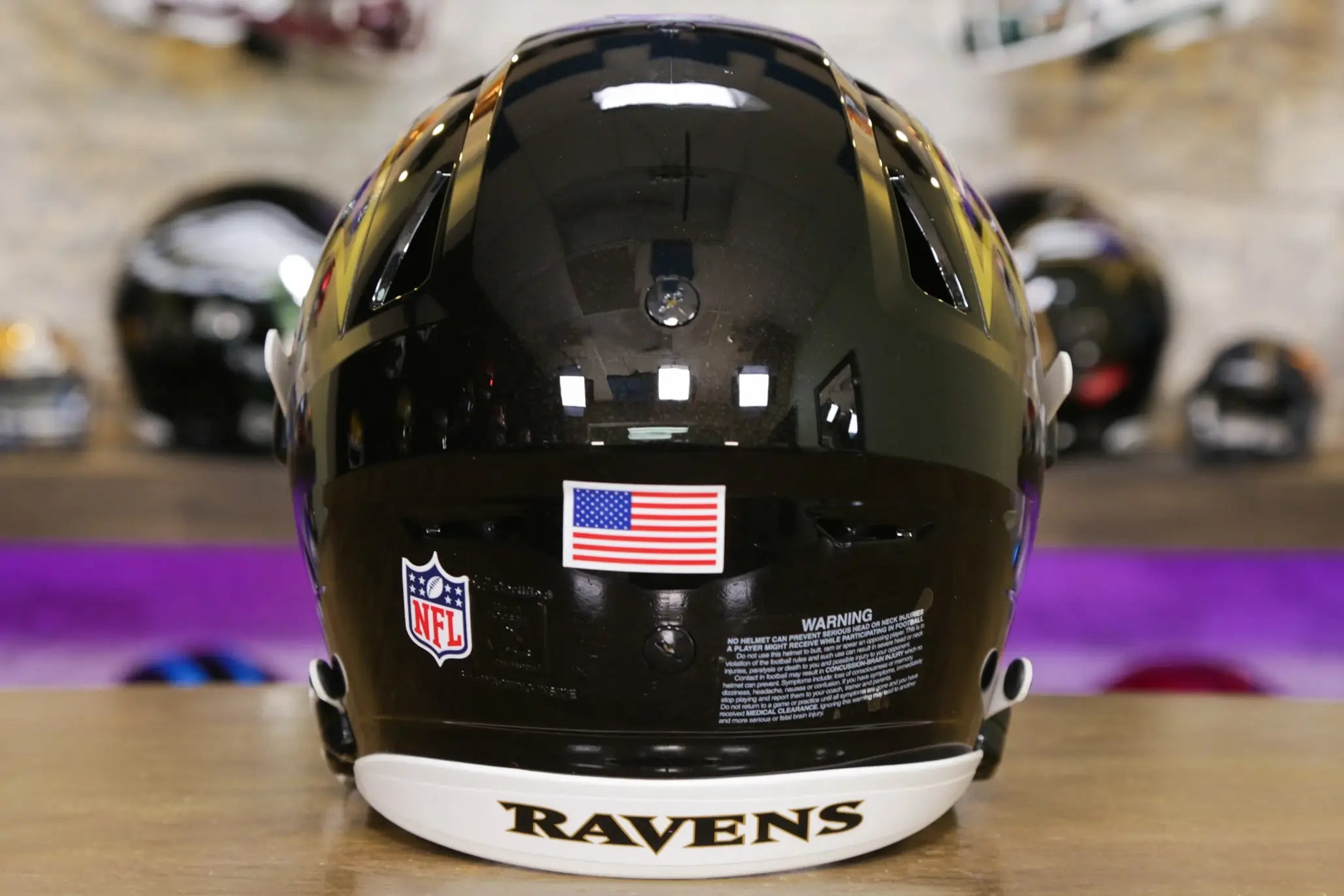 Baltimore Ravens SpeedFlex Authentic Football Helmet
