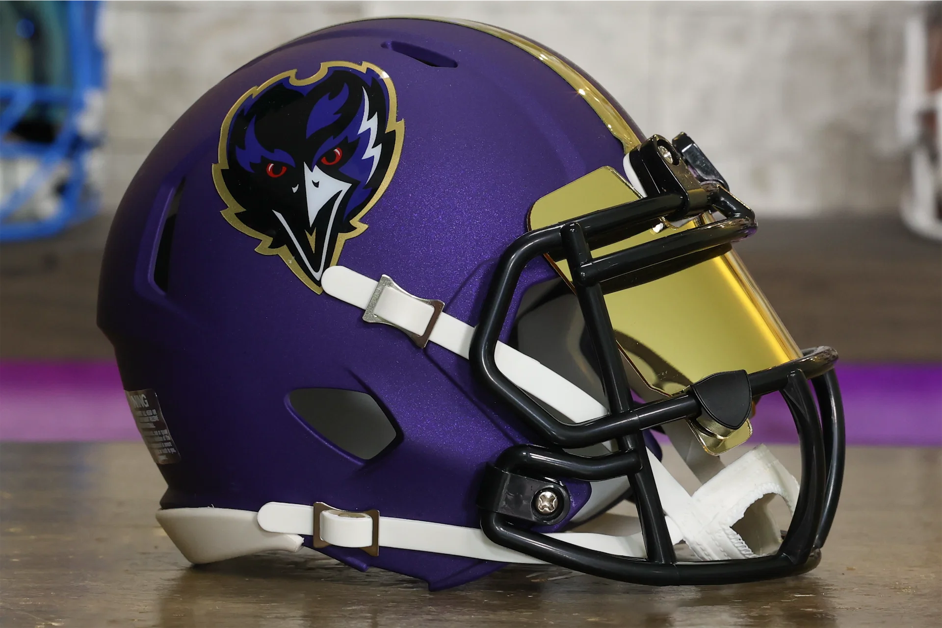 minnesota vikings helmet riddell authentic full size speedflex style field designs Minnesota Vikings Retro Mini Speed
