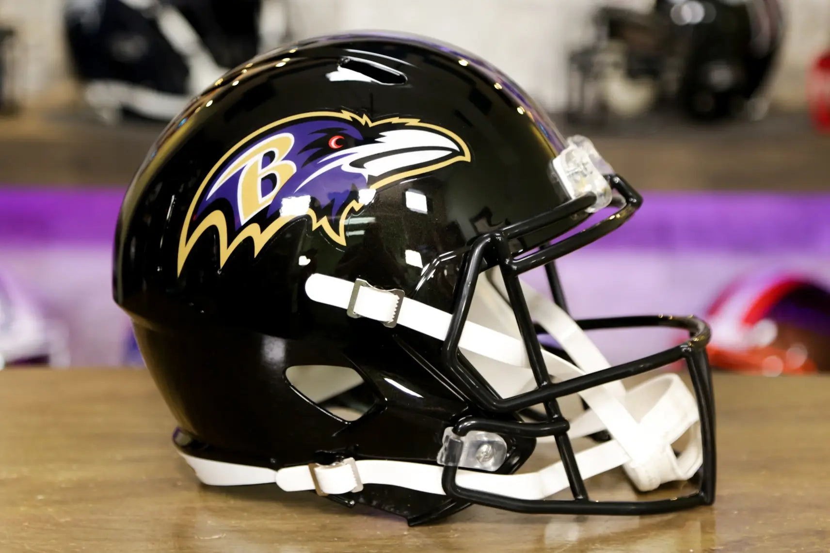 Baltimore Ravens Riddell Speed Display Helmet