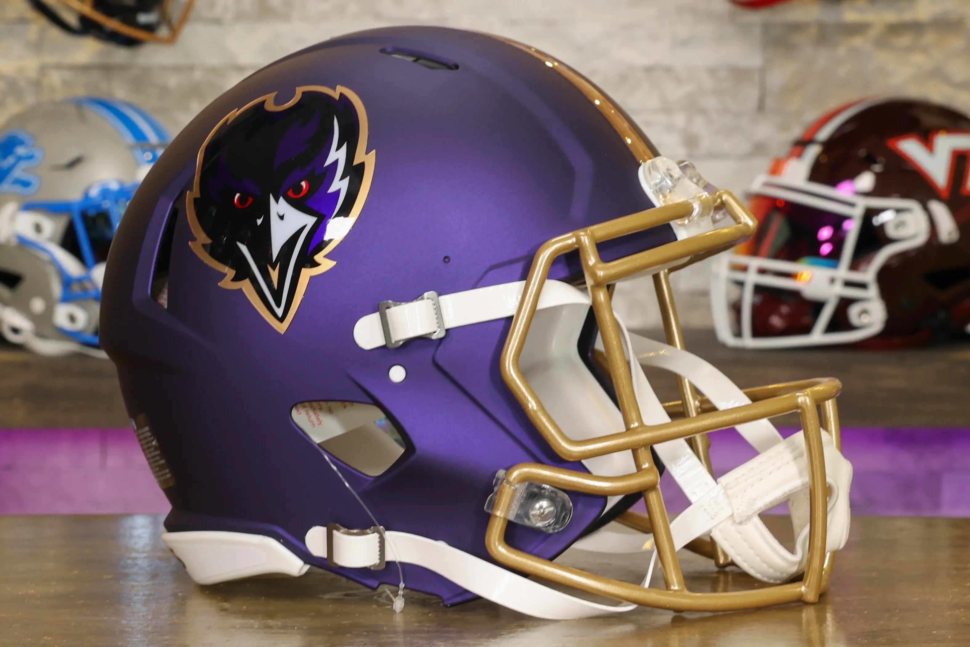 Baltimore Ravens Riddell Speed Authentic Helmet