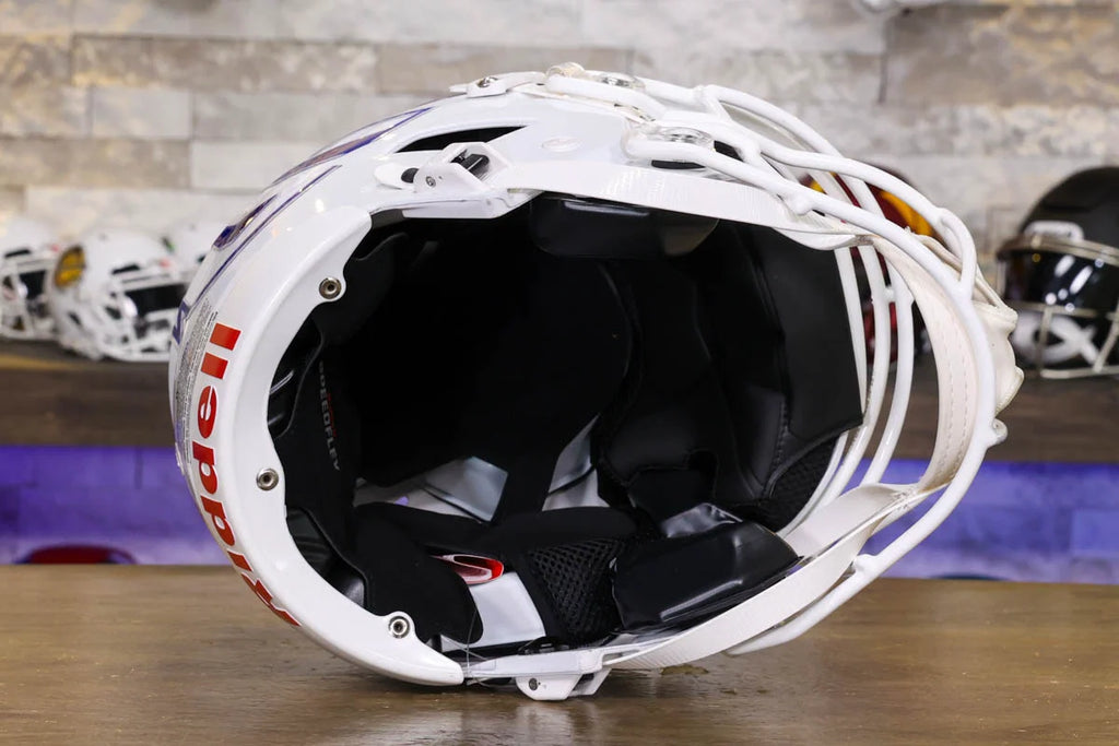 bike helmets boise Boise State Broncos White Authentic Speedflex