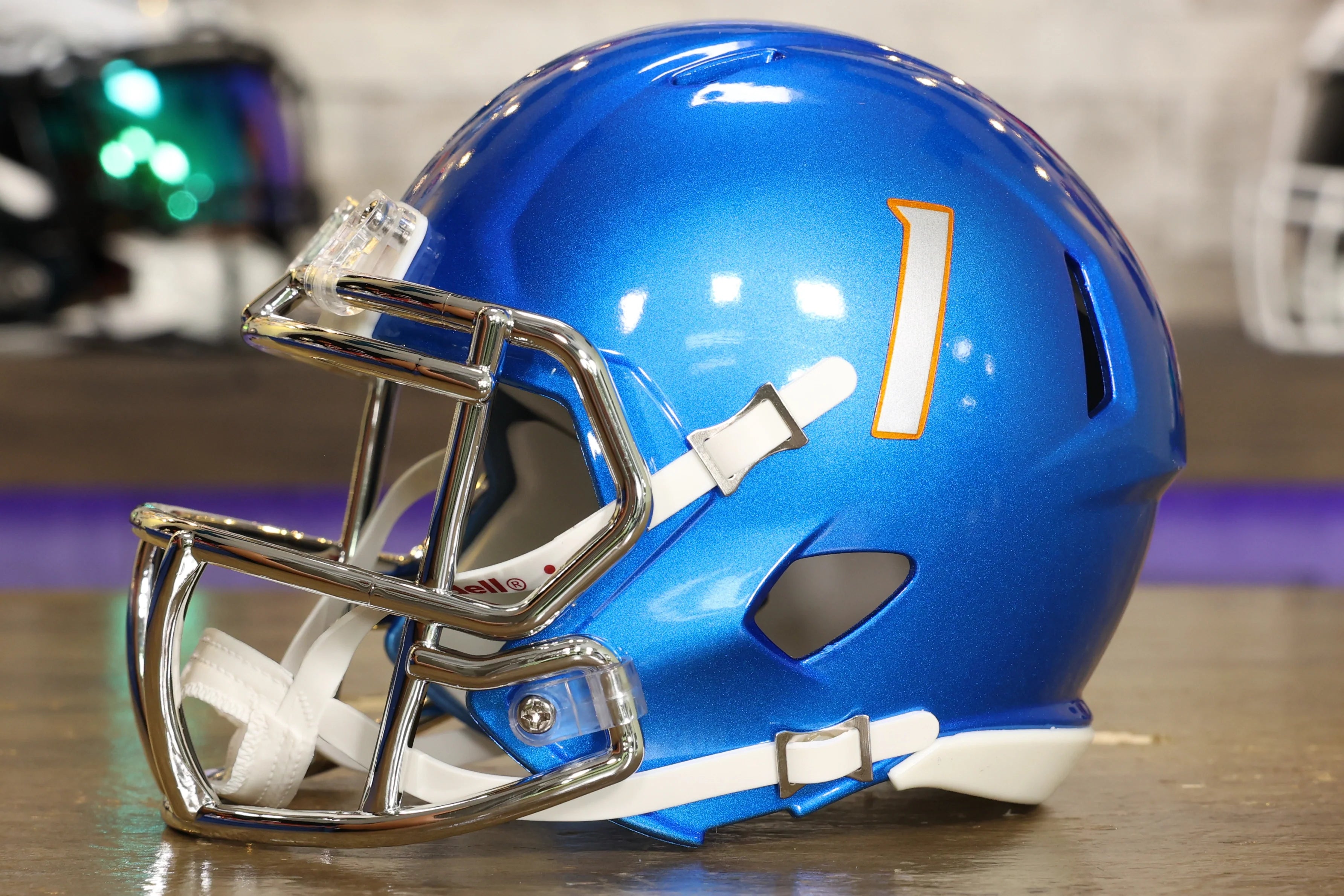 Boise State Broncos Blue Mini Speed