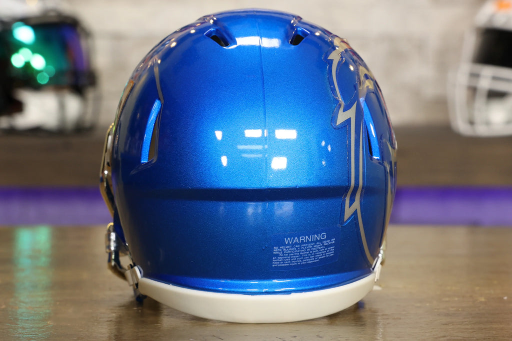 Boise State Broncos Blue Mini Speed