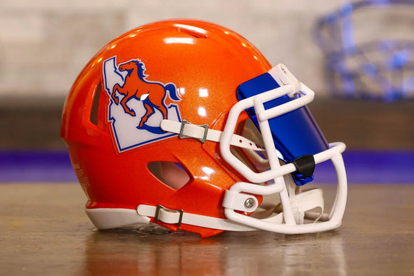 Boise State Broncos Riddell Speed Mini Helmet - GG Edition