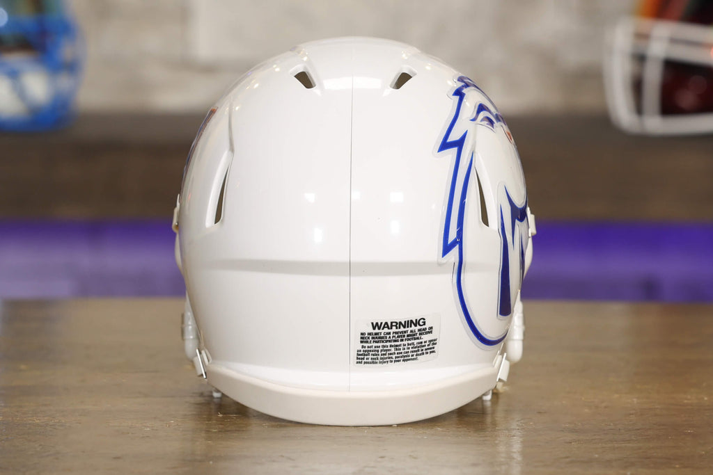 boise state youth football helmet Boise State Broncos Riddell Speed Mini Helmet