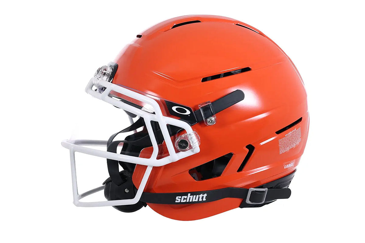2026 Schutt F7 Air Adult Football Helmet, Orange / L