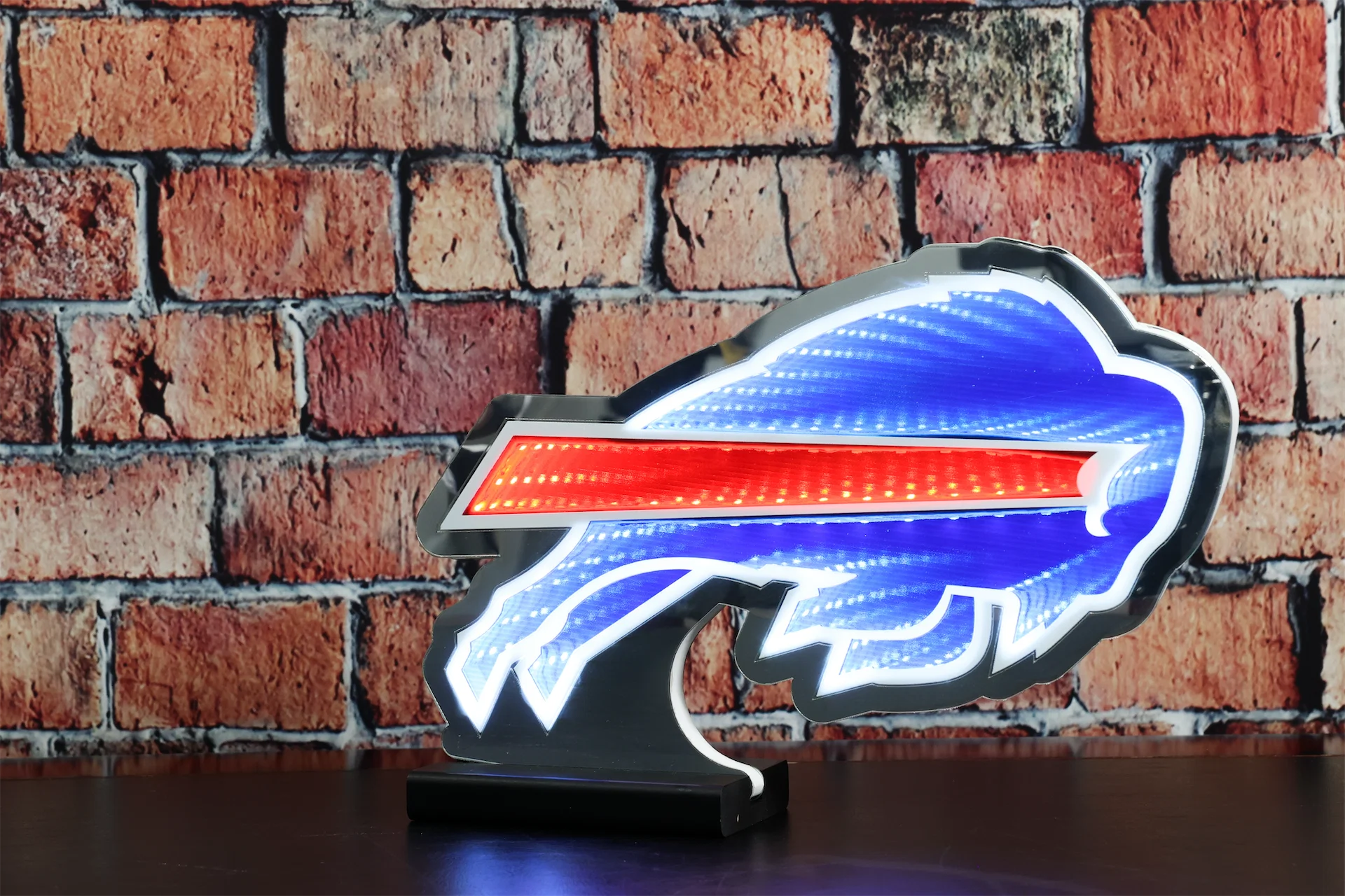 NFL LED Infinity Logo Light - Buffalo Bills