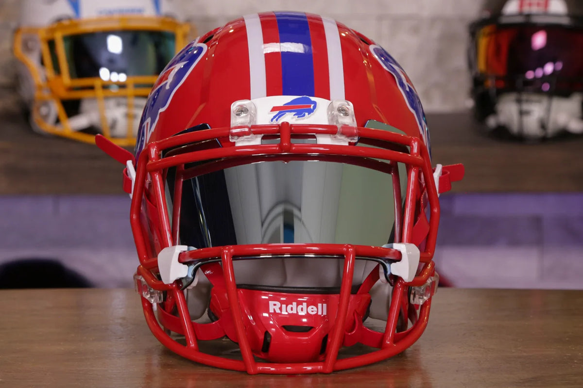バッファロー ビルズ リデル スピード オーセンティック ヘルメット - GG エディション – Green Gridiron, Inc.